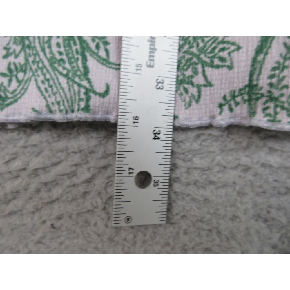Urban Outfitters Dress Womens M Green Paisley Print Mock Neck Y2K Goblincore - Picture 15 of 16